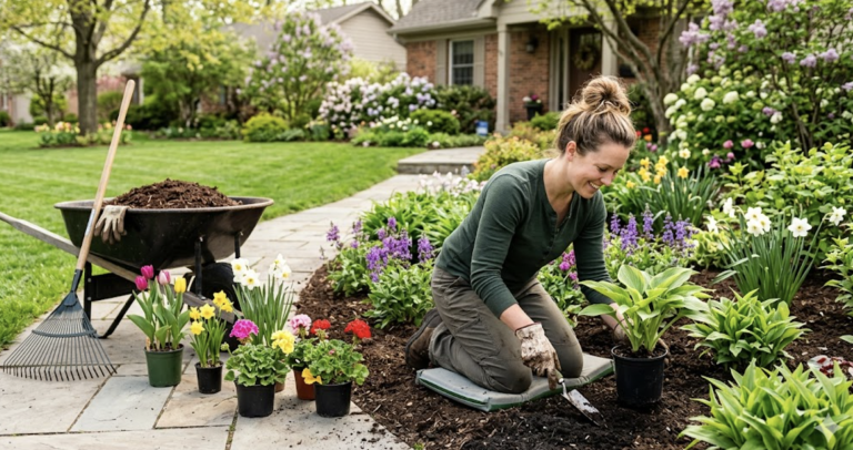 April landscaping checklist